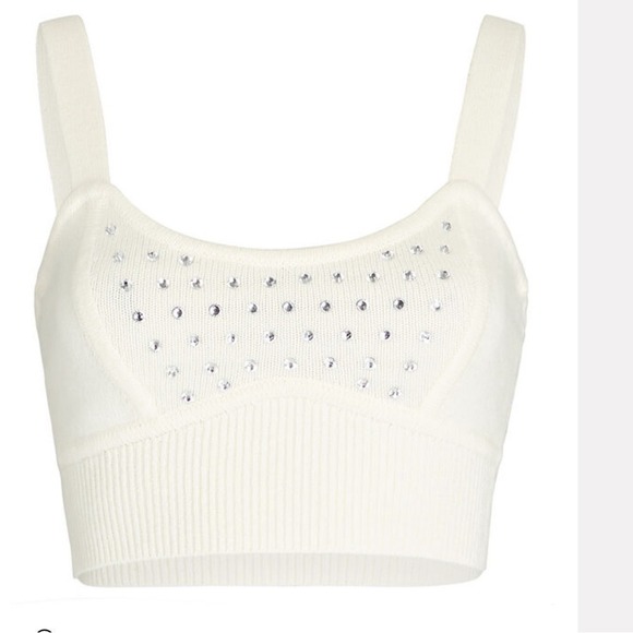 INTERMIX
Kelly Embellished Knit Bralette - Picture 1 of 9